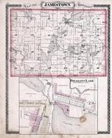 Jamestown Township, Pleasant Lake, Lake George, Marsh Lake, Steuben County 1880